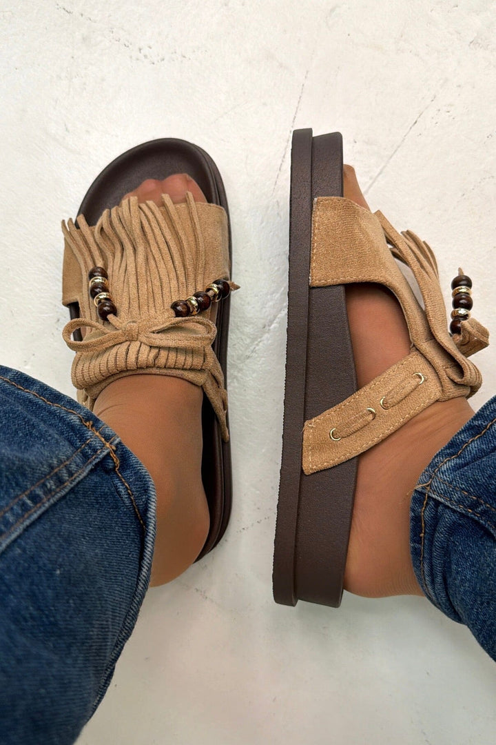 Bloom - Nigella Sandals - Taupe Sandaler 
