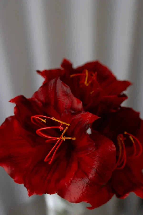 Bloom Objects - Artificial Amaryllis - Red 02-435 - Red 