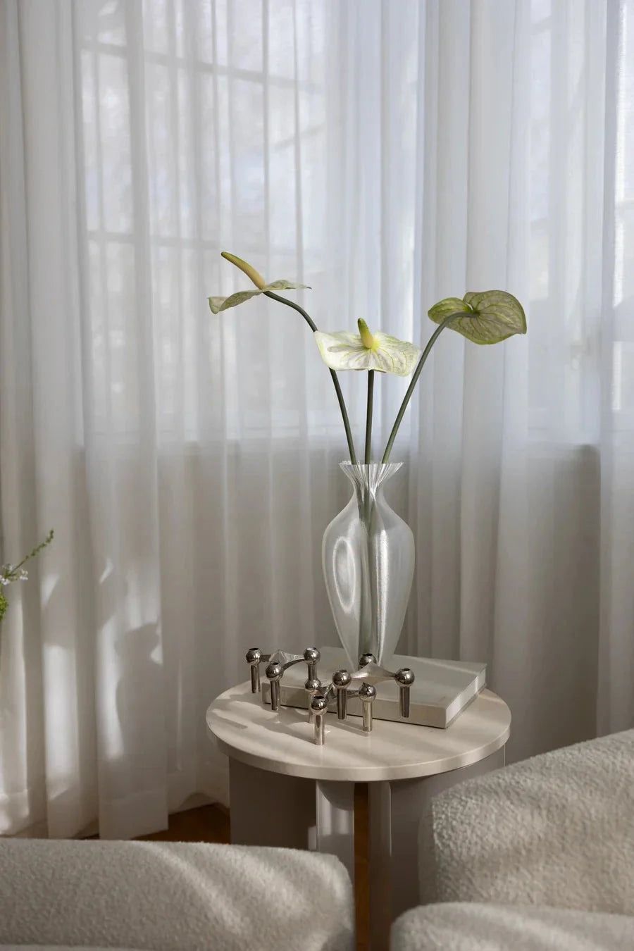Bloom Objects - Artificial Lifelike Anthurium 02-200 - Green Dekoration 