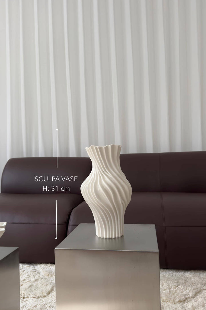 Bloom Objects - Sculpa Vase - Cloud - Medium - 01-218 Cloud 