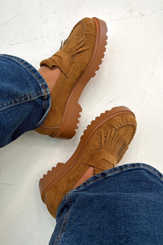 Bloom - Oriella Loafers - Camel Loafers 