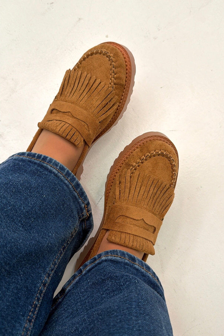 Bloom - Oriella Loafers - Camel Loafers 