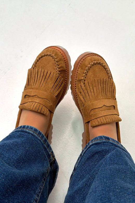 Bloom - Oriella Loafers - Camel Loafers 
