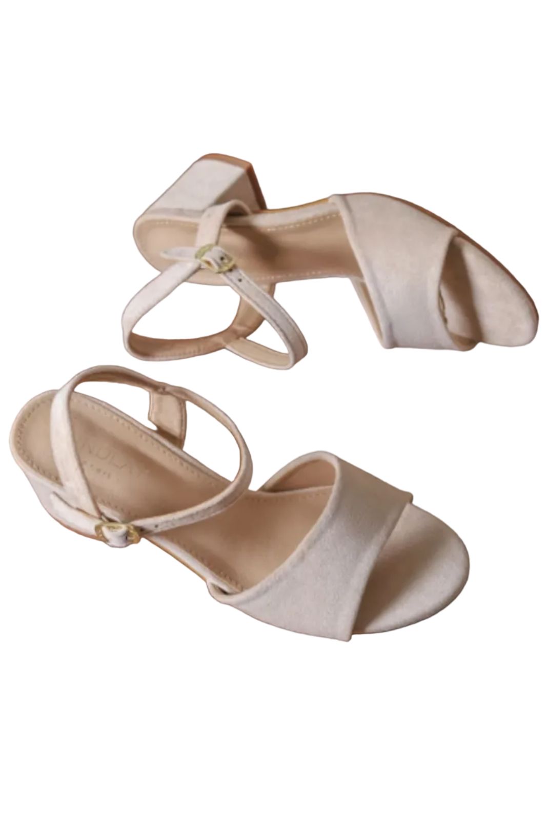 Bloom - Periwinkle - Beige Stiletter 