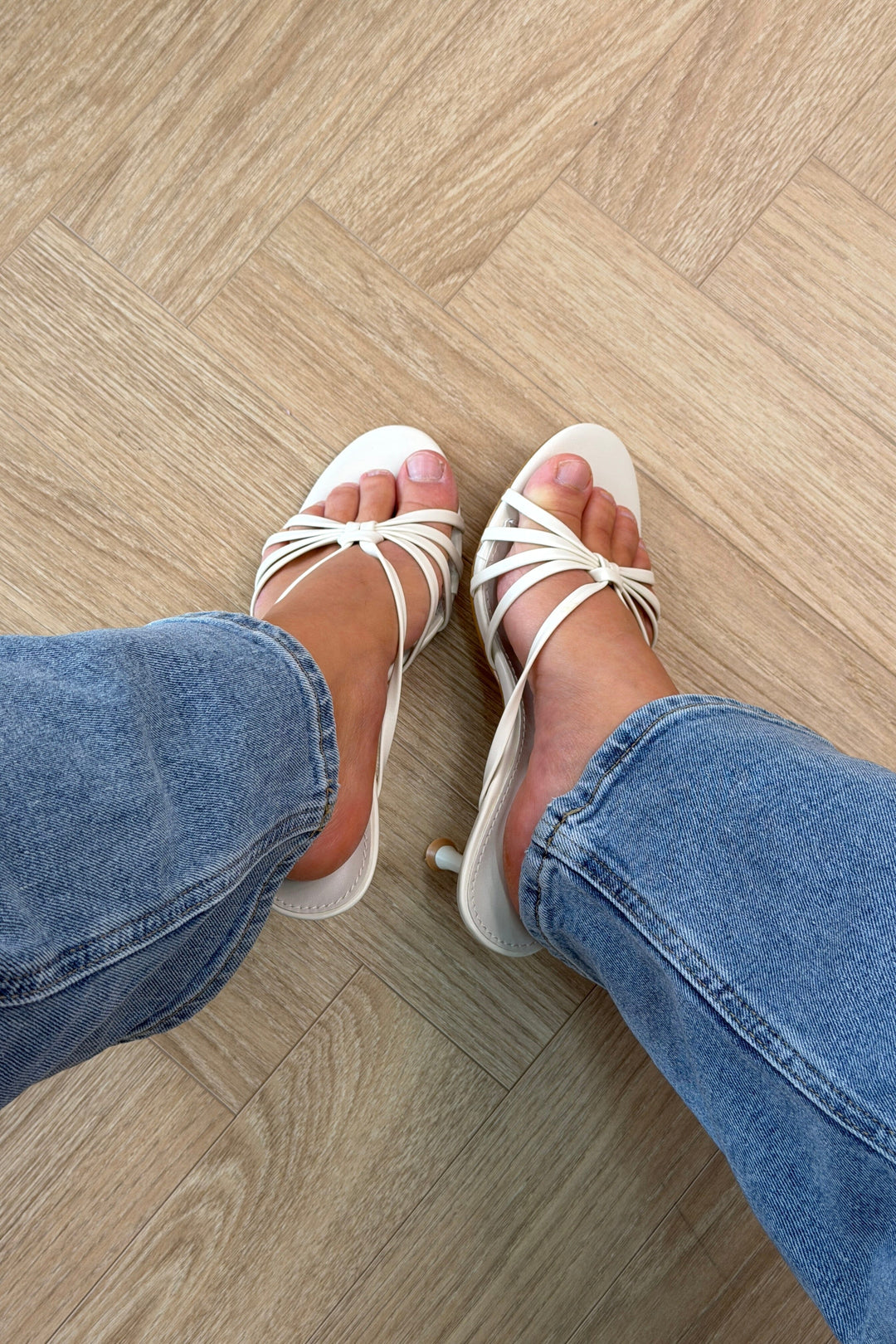 Bloom - Sweet Pea Stiletto - Beige Stiletter 