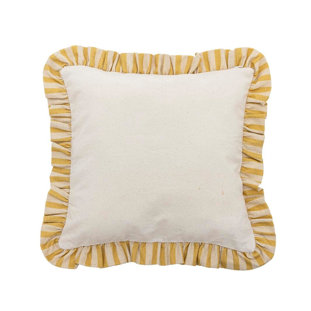 Bloomingville - Camila Pude, Gul, Bomuld 82069369 - Yellow