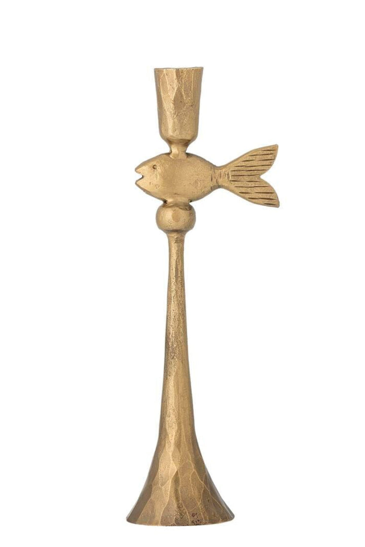 Bloomingville - Capet Lysestage, Brass, Metal 82066571 - Brass
