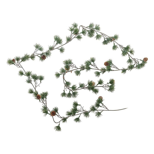 Bloomingville - Cedar Guirlande, Grøn, Kunstige Blomster 82072373 - Green