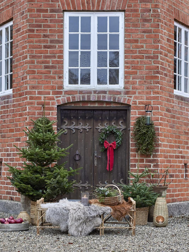 Bloomingville - Cedar Krans, Grøn, Kunstige Blomster 82072345 - Green