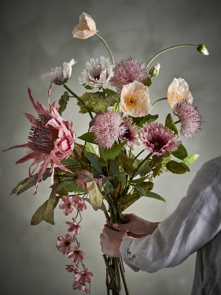 Bloomingville - Dust Buket, Rosa, Kunstige Blomster 82072744 - Rose