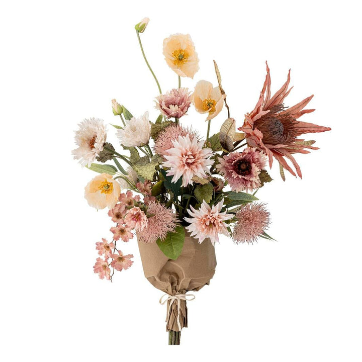 Bloomingville - Dust Buket, Rosa, Kunstige Blomster 82072744 - Rose