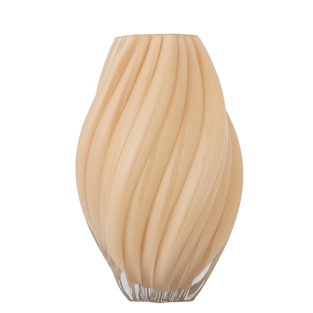 Bloomingville - Kanji Vase, Natur, Glas 82072752 - Nature