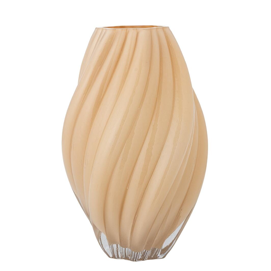 Bloomingville - Kanji Vase, Natur, Glas 82072752 - Nature