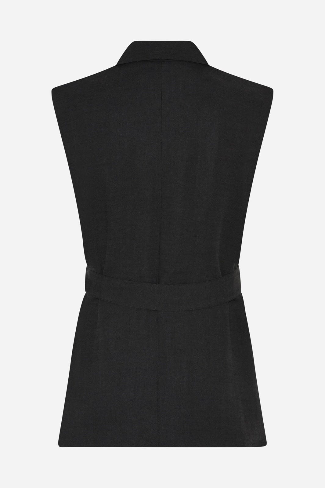 Bruuns Bazaar - Aphandrabbewe Vest BBW4979 - Black