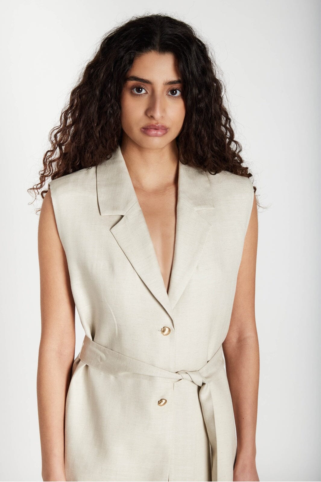 Bruuns Bazaar - Aphandrabbewe Vest BBW4979 - .Sand