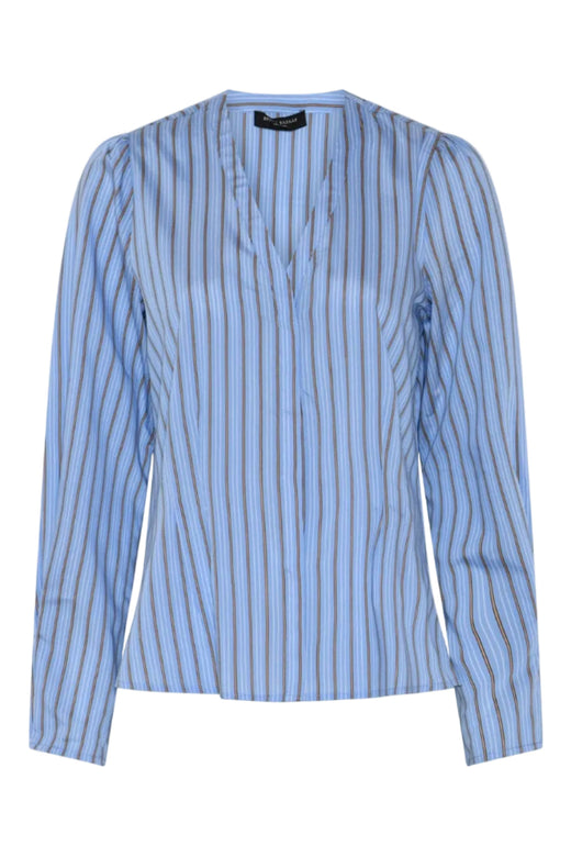 Bruuns Bazaar - Arengabbzea Shirt BBW4879 - Sky Blue Stripe