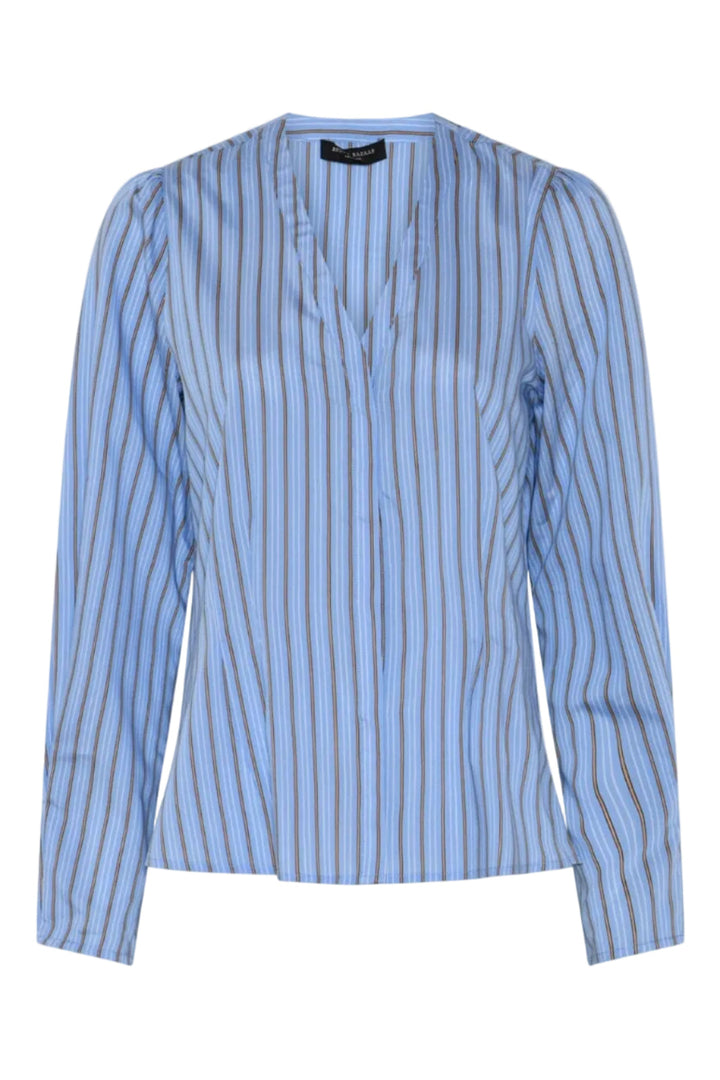Bruuns Bazaar - Arengabbzea Shirt BBW4879 - Sky Blue Stripe
