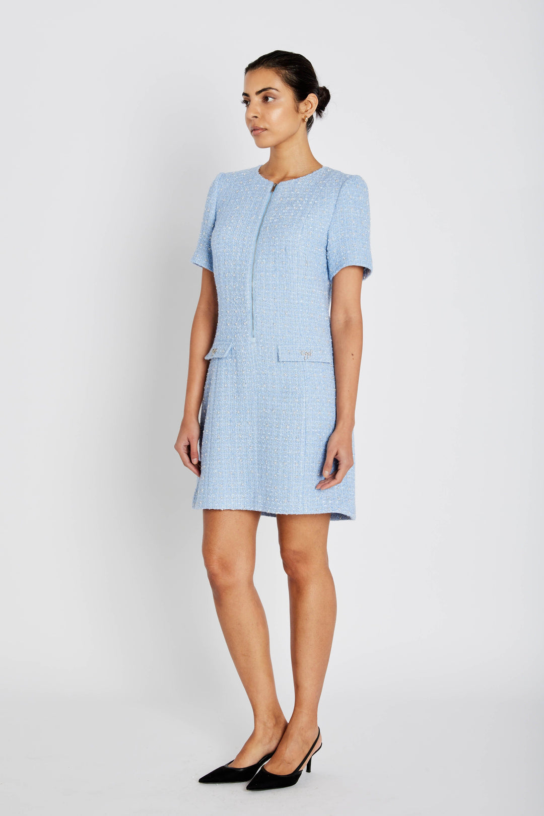 Bruuns Bazaar - Attaleabbzenny Dress BBW4935 - Light Blue Kjoler 