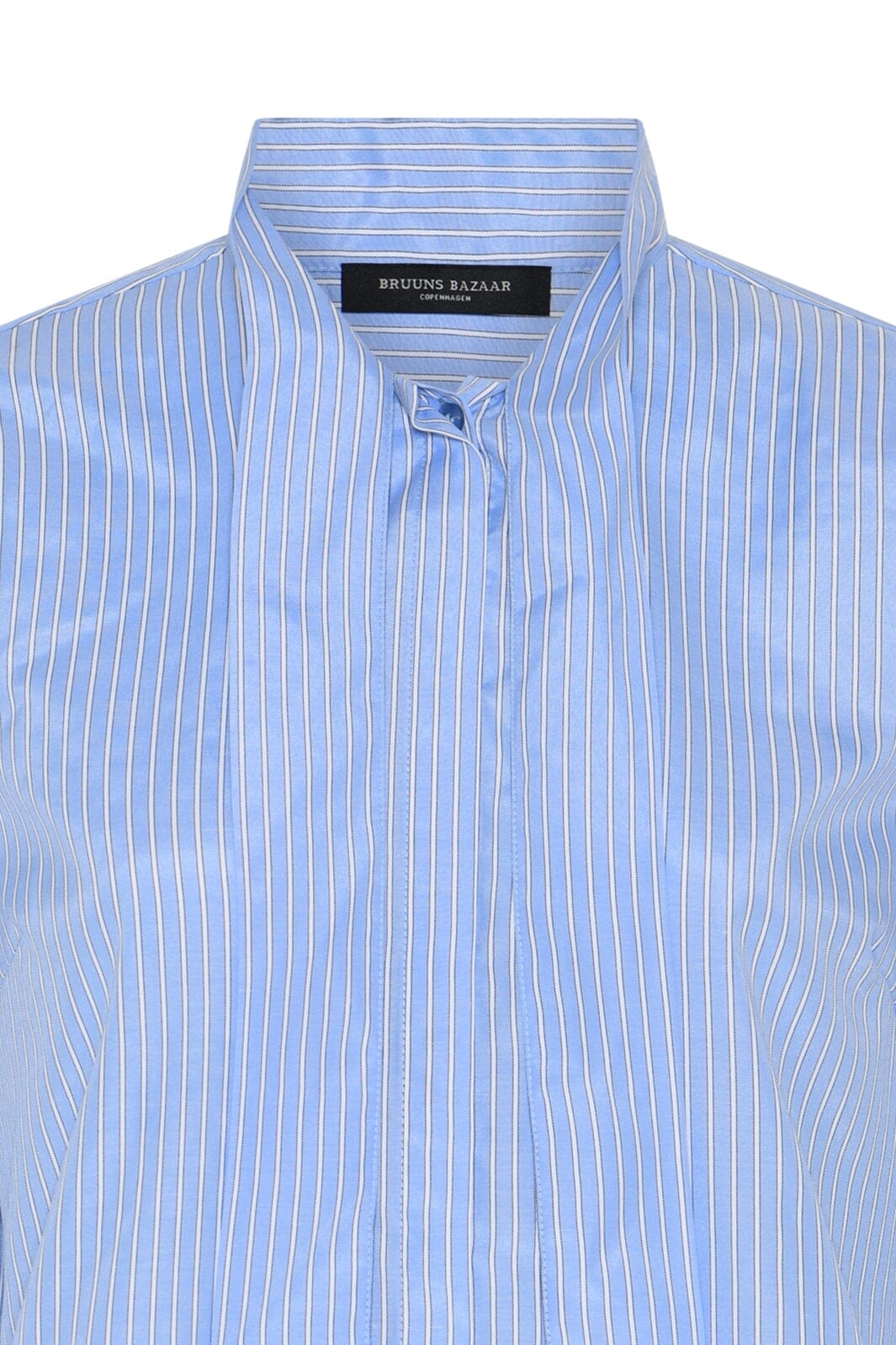 Bruuns Bazaar - Borassusbbelza Shirt BBW4890 - Light Blue Stripe