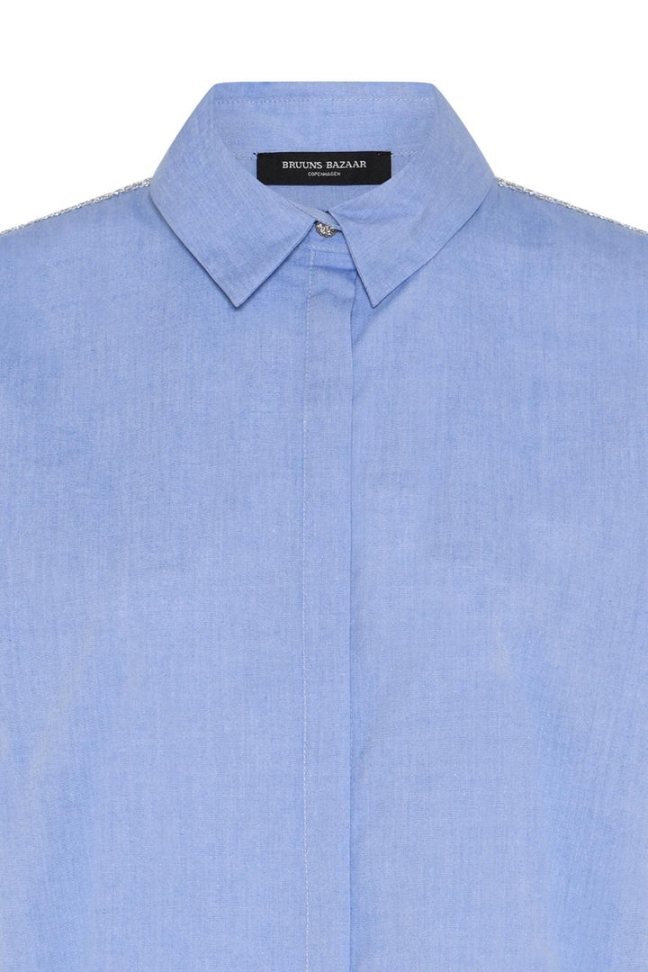 Bruuns Bazaar - Chelyobblure Shirt Bbw5160 - Light Blue