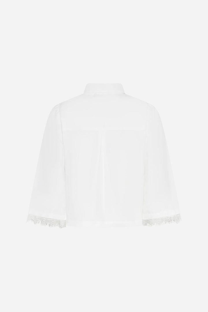 Bruuns Bazaar - Chrissibbferuzi Shirt BBW4948 - Snow White
