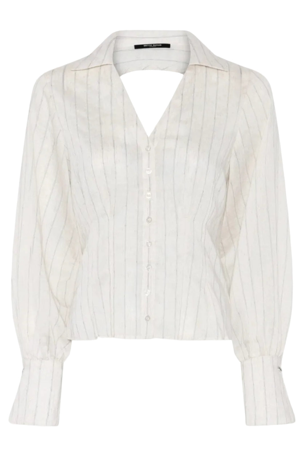 Bruuns Bazaar - Coccobbviona Shirt BBW5012 - Snow White With Black Stripe