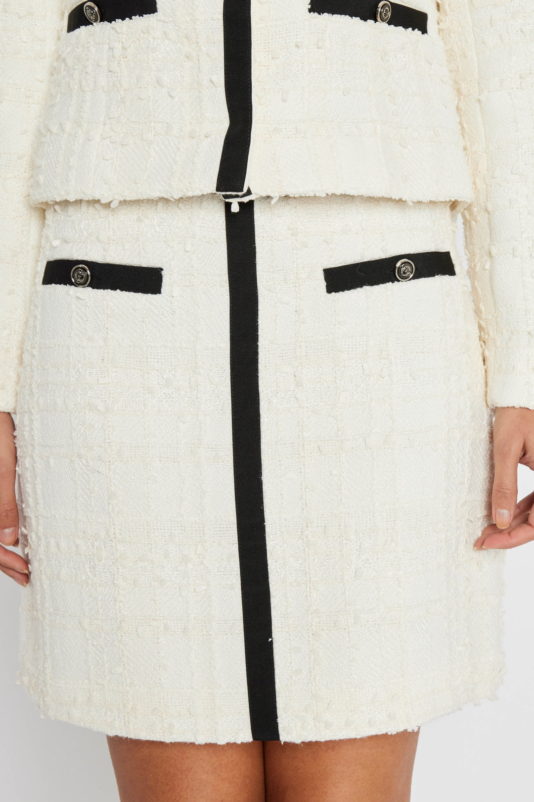 Bruuns Bazaar - Gaussiabbjoanine Skirt BBW4874 - White Cream Nederdele 