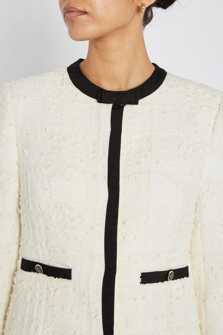Bruuns Bazaar - Gaussiabbsufie Blazer BBW4875 - White Cream Blazere 
