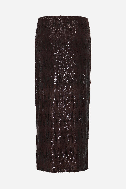 Bruuns Bazaar - Roystoneabbnelle Skirt BBW5339 - Burgundy