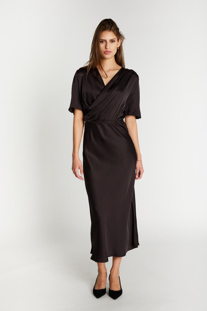 Bruuns Bazaar - Weckiabbneemasa Dress Bbw5102 - Dark Brown