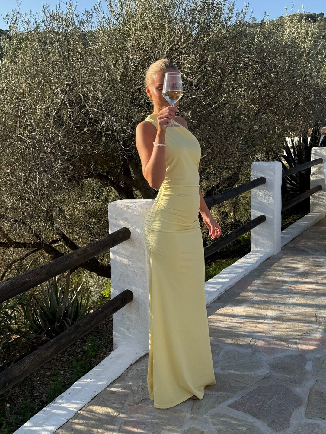 BYIC - Andreaic Maxi Dress A23768 - Yellow Kjoler 