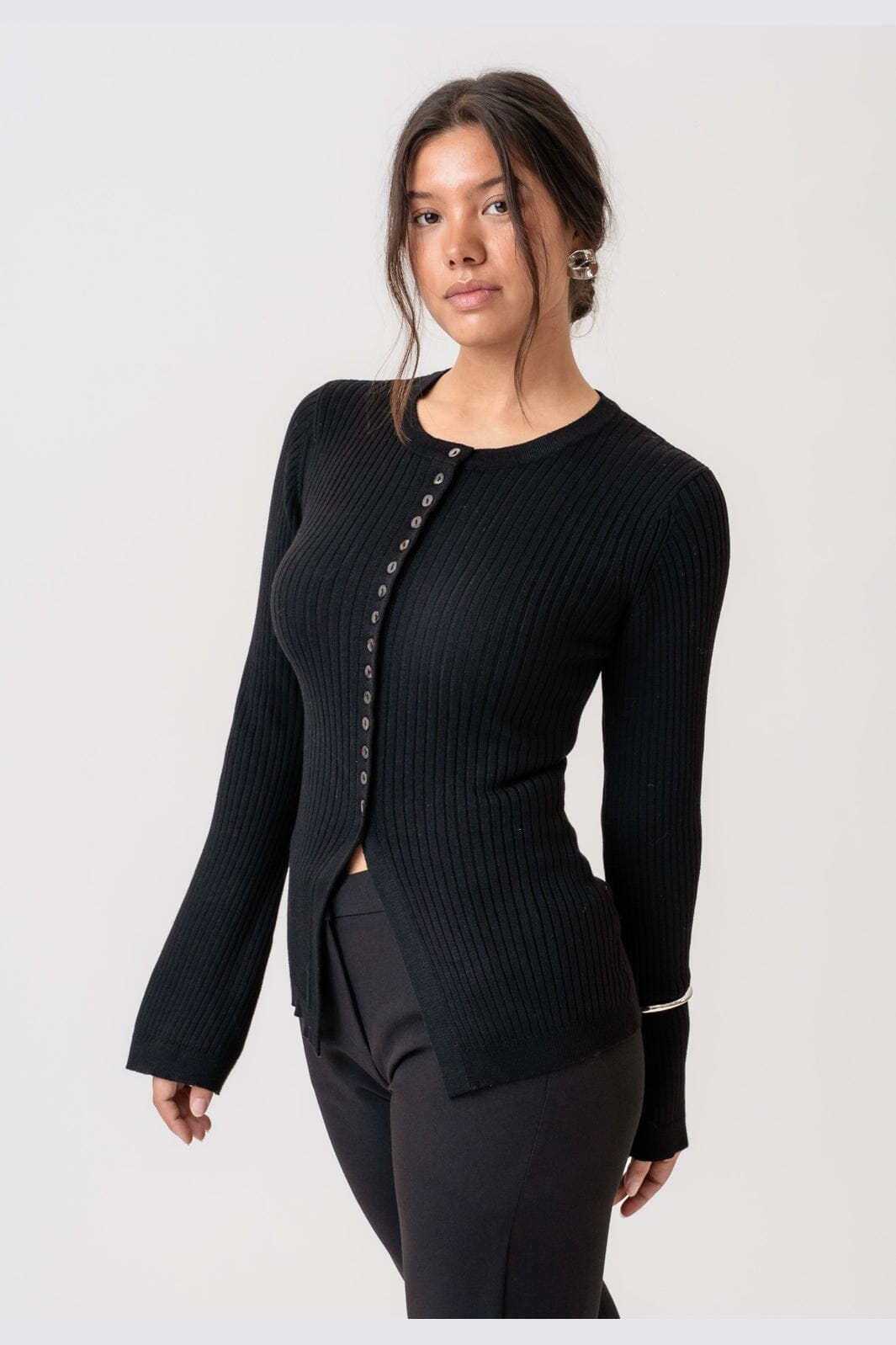 BYIC - Elmaic Cardigan 1196 - Black