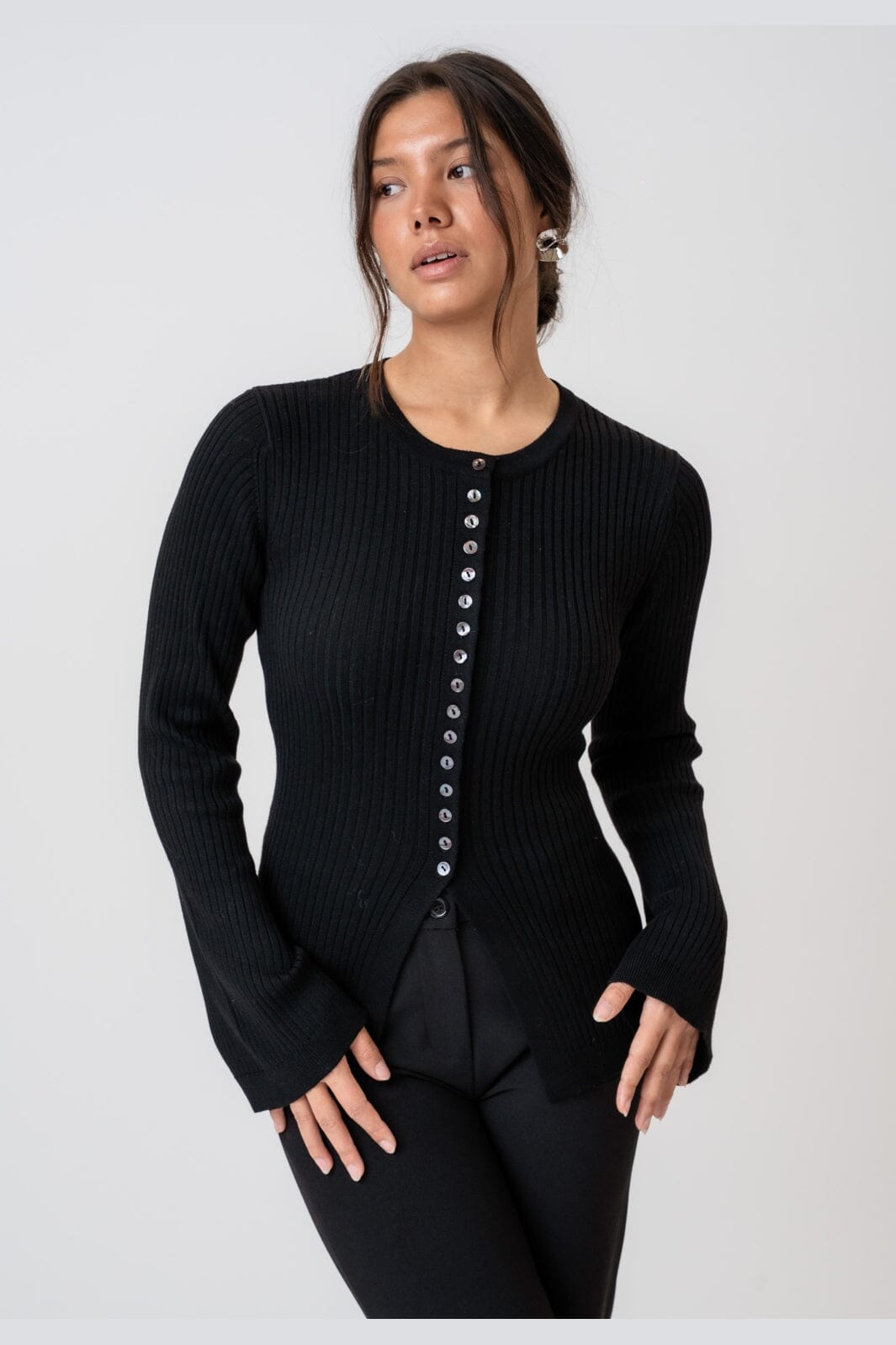 BYIC - Elmaic Cardigan 1196 - Black