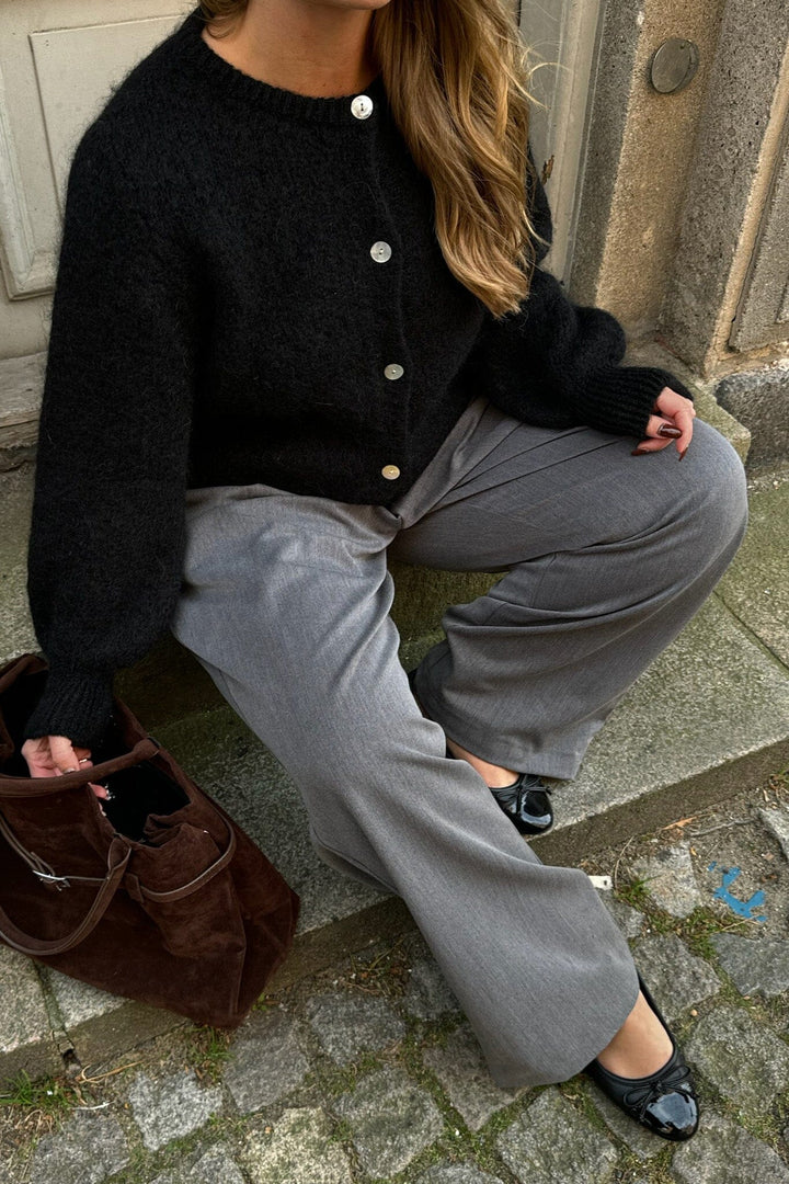 BYIC - Idaic Cardigan - black Black Strikbluser 