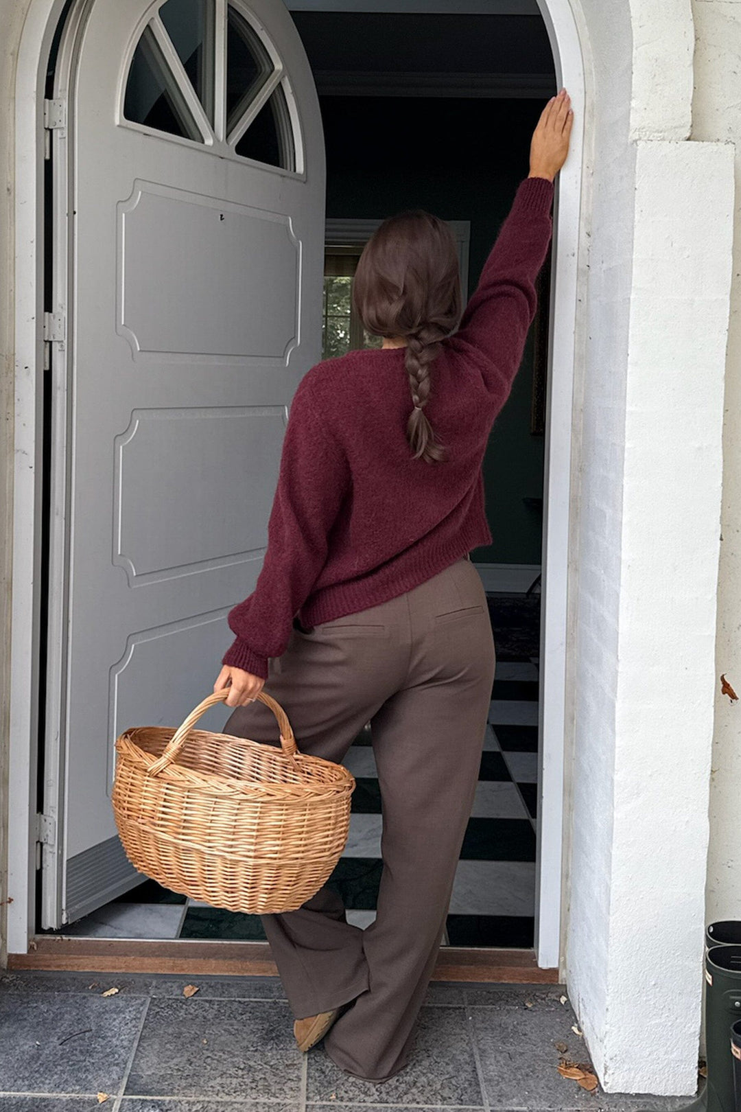 BYIC - Idaic Cardigan - bordeaux Bordeaux Strikbluser 