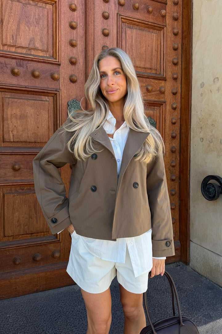 Byic - Lunaic Trenchcoat A2320 - Brown Jakker 