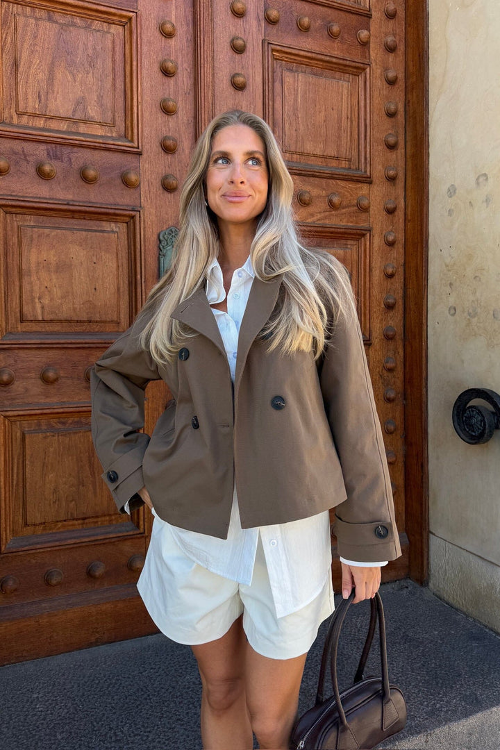 Byic - Lunaic Trenchcoat A2320 - Brown Jakker 