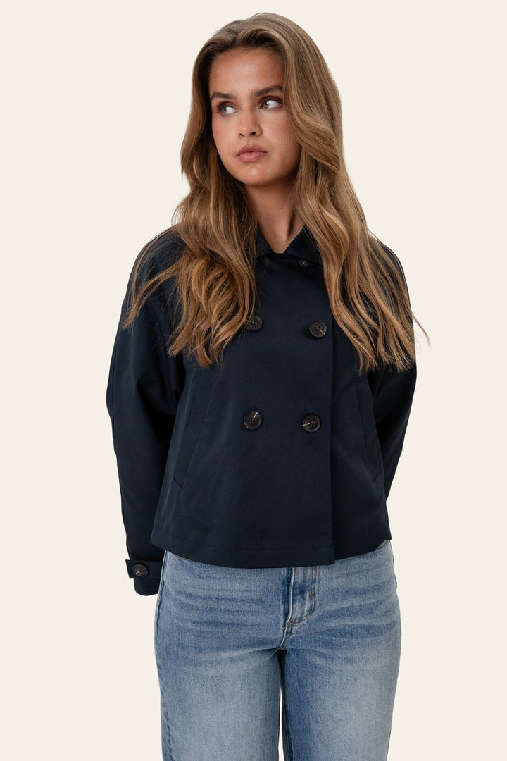 BYIC - Lunaic Trenchcoat A2320 - Dark Blue