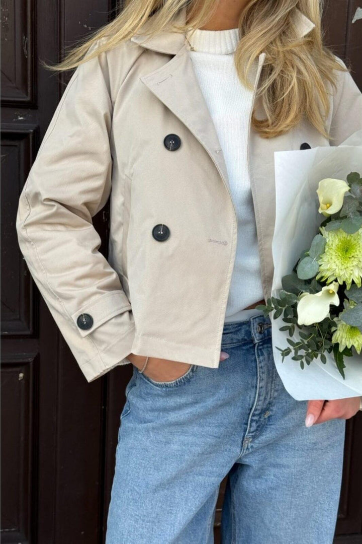 Forudbestilling - BYIC - Lunaic Trenchcoat - beige Light Beige Jakker 