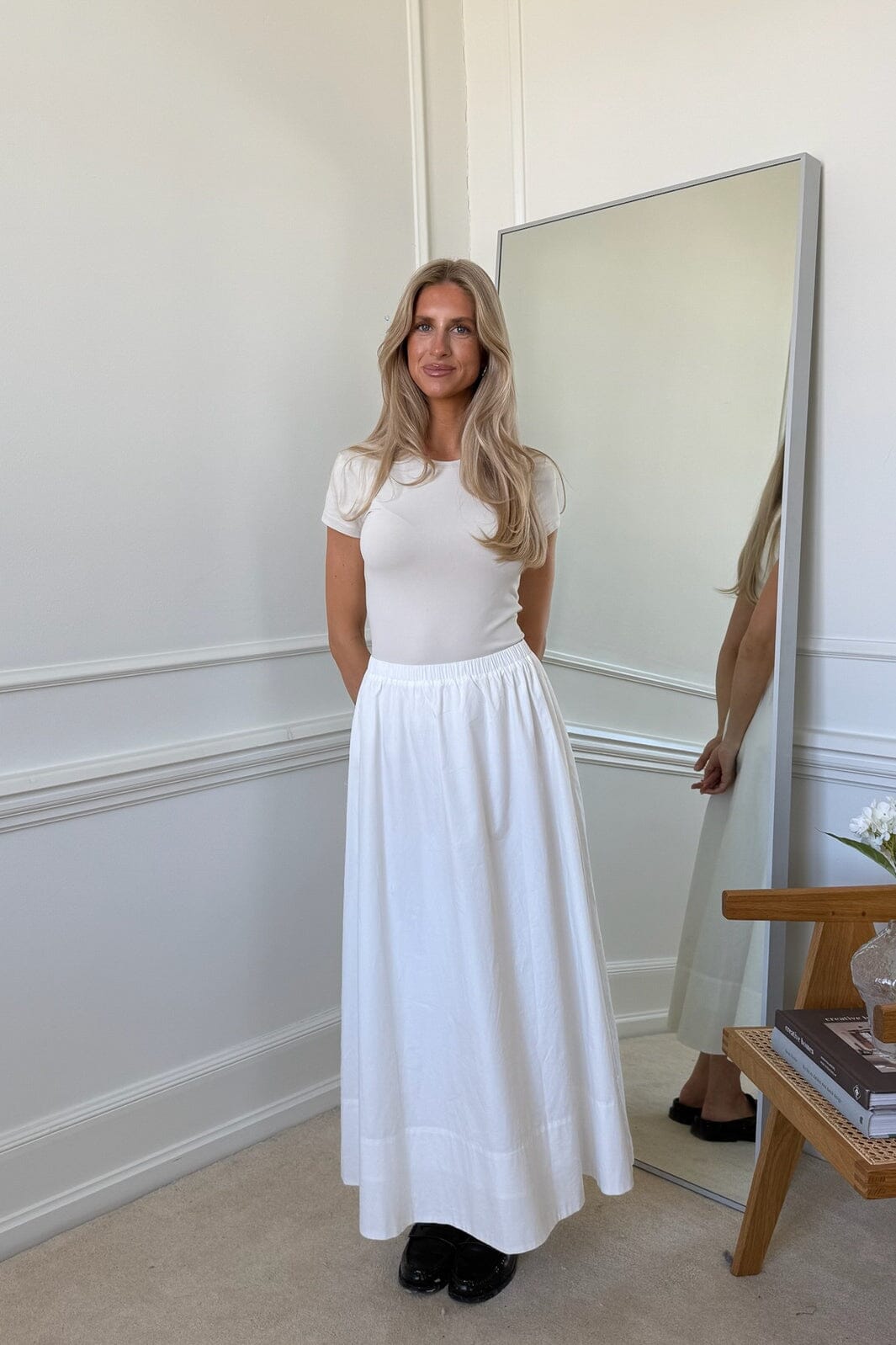 BYIC - Milleic Long Skirt A25242 - White