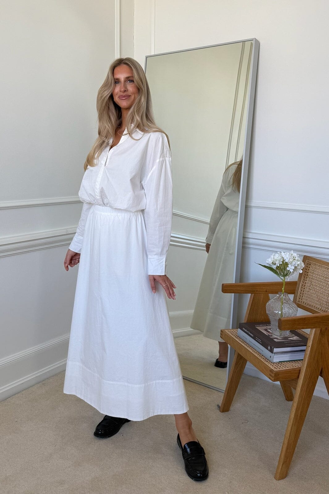 BYIC - Milleic Long Skirt A25242 - White