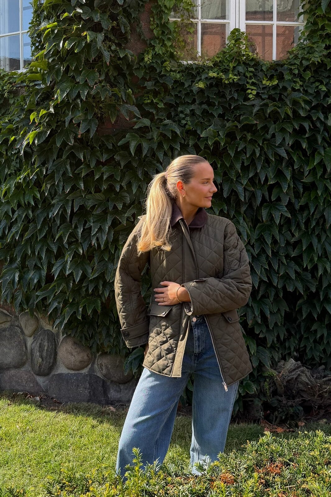 BYIC - Sveaic Quilted Jacket A25317 - Army Green