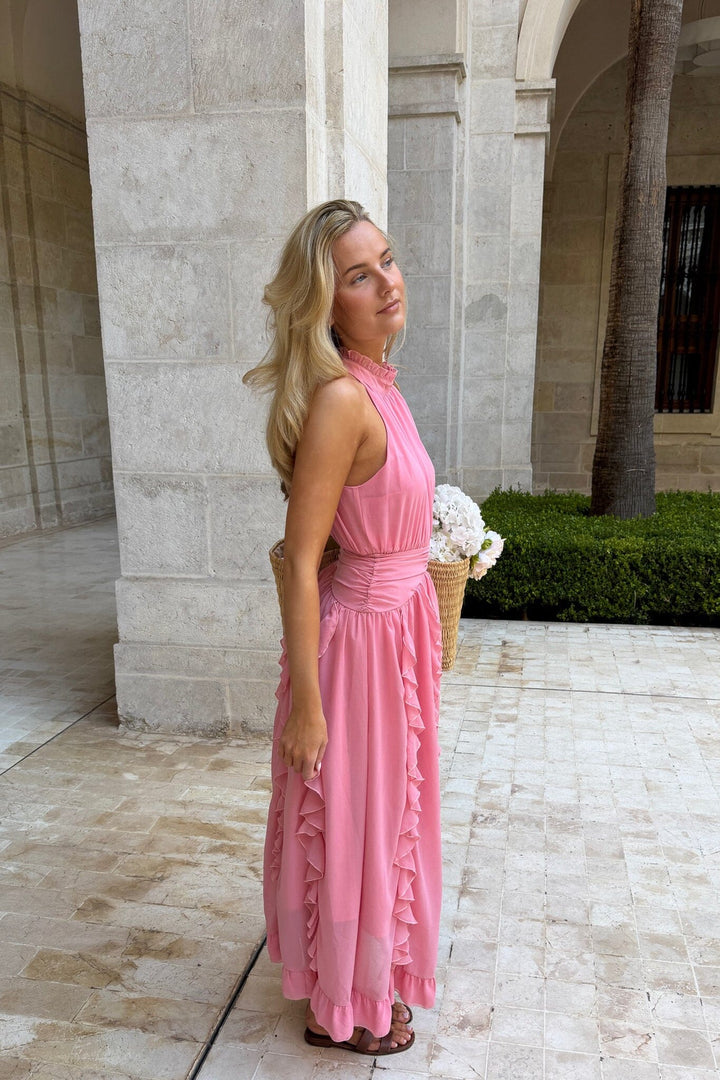 BYIC - Tianaic Maxi Dress A25246 - Dusty Rose Kjoler 
