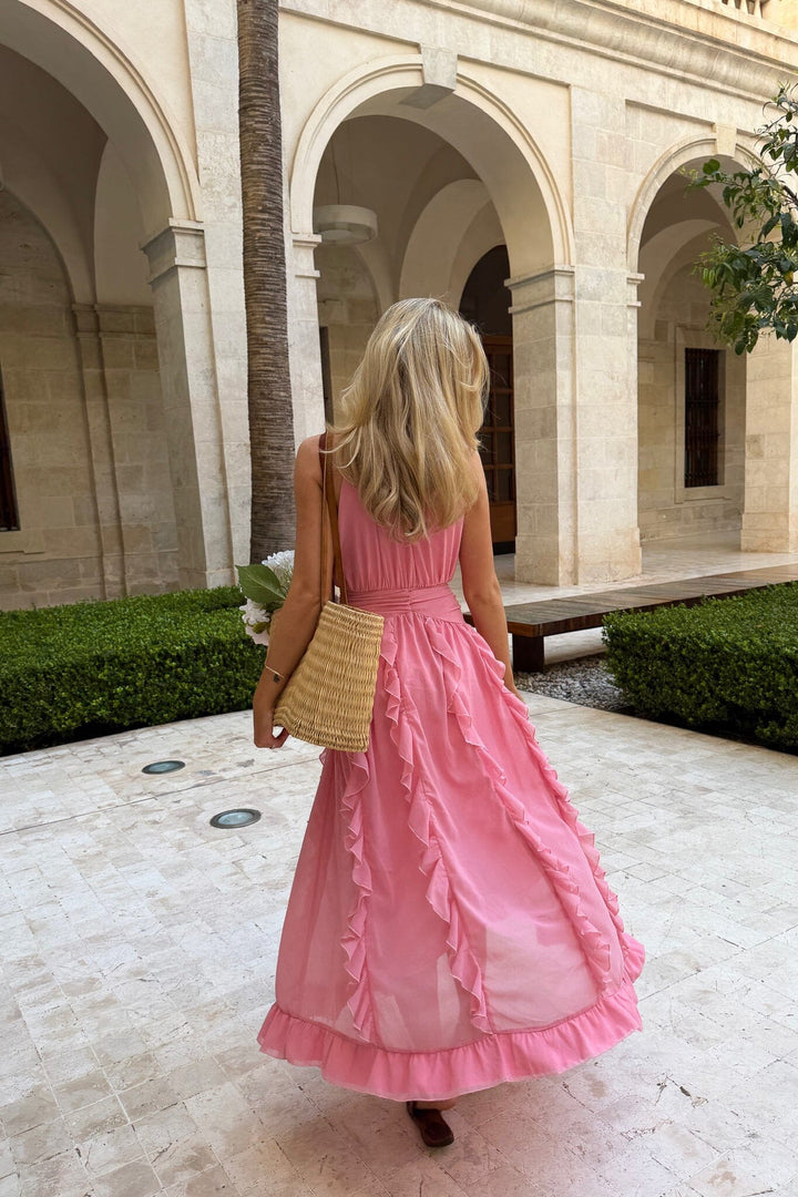 BYIC - Tianaic Maxi Dress A25246 - Dusty Rose Kjoler 