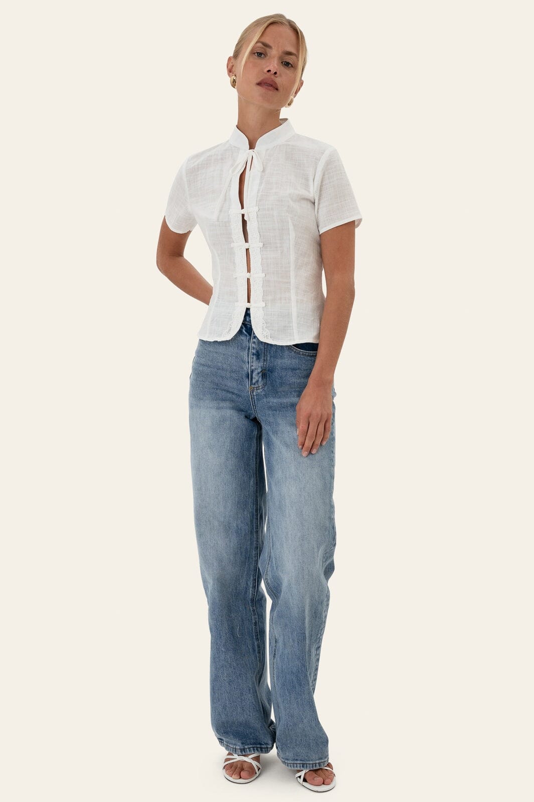 BYIC - Tyraic Blouse A25366 - White
