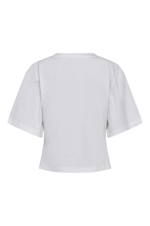 Co´Couture - 43012 Zengacc Tee V-Neck 505608 - 00021 - White