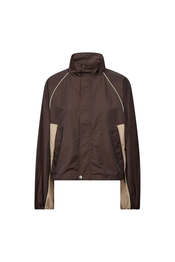 Co´Couture - Aloracc Block Jacket 500846 - 20003 - Dark Brown
