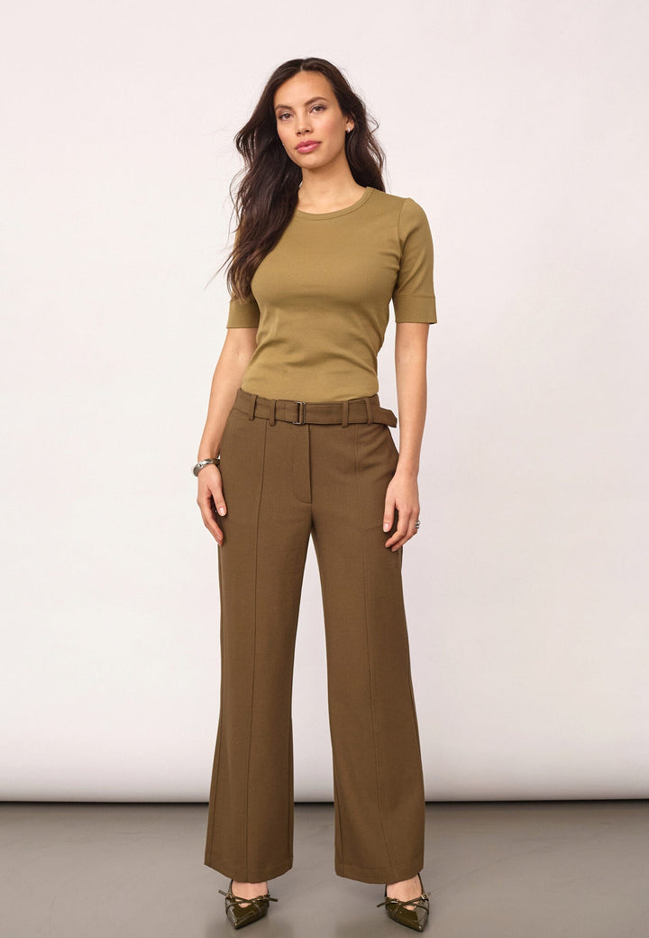 Co´Couture - Amidacc Belt Pant 500211 - 60004 - Army Bukser 