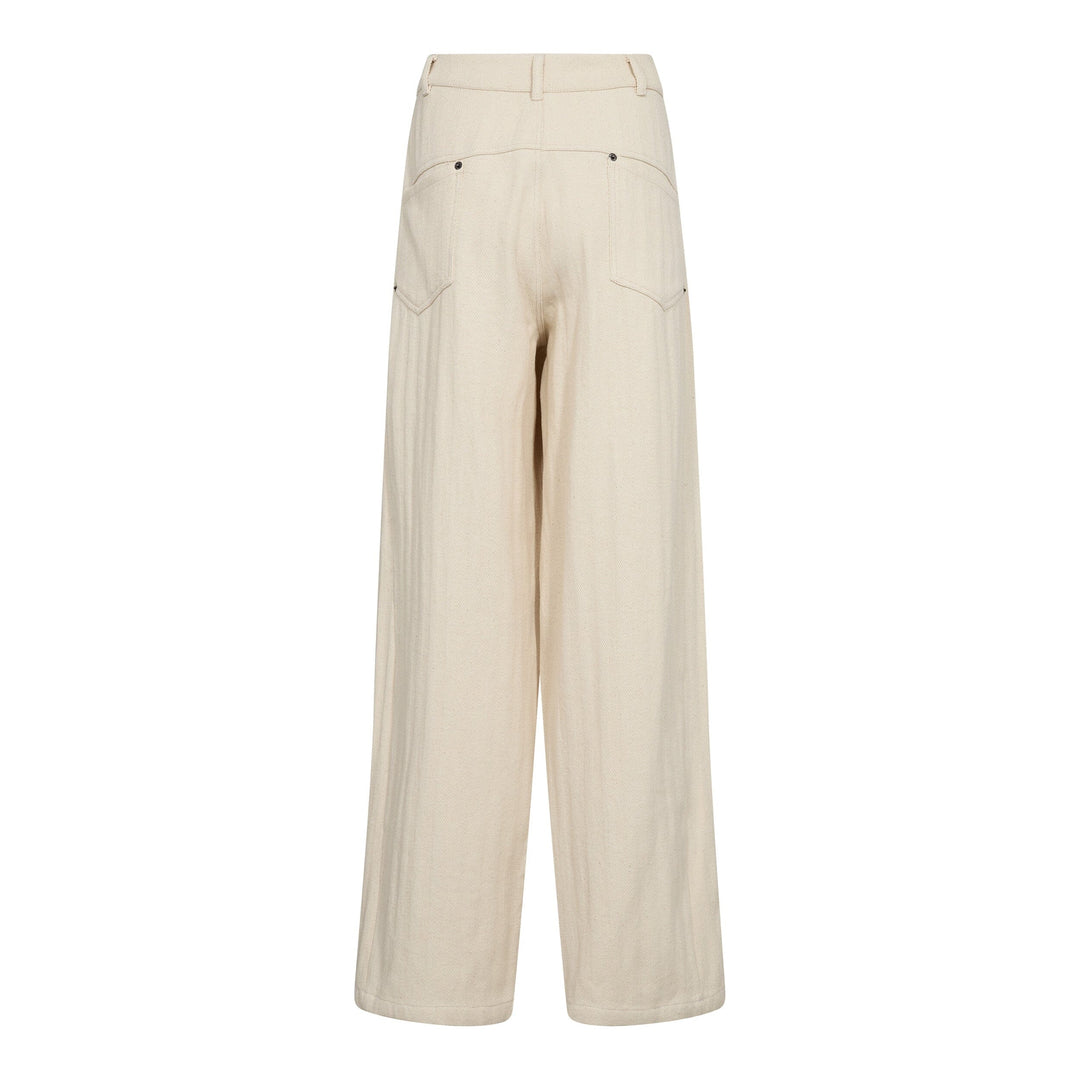 Co´Couture - Calincc Pant 500117 - 10003 - Creme Bukser 