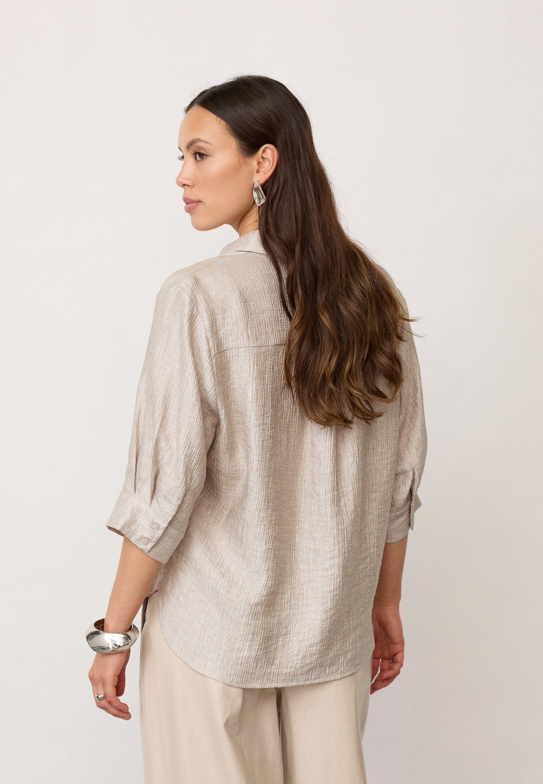 Co´Couture - Chercc Shirt 45187 - 930 - Silver Skjorter 